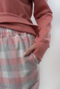Waffle Henley Long Sleeve + Woven Pants Set