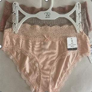 Stretch Cotton Lace-Waist Hipster 3-Pack