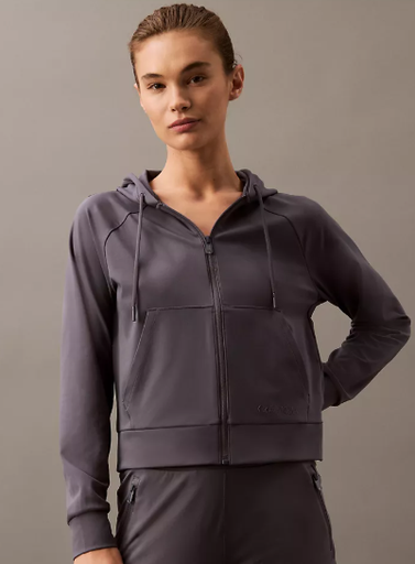 Cotton Vertical Classic Zip Hoodie